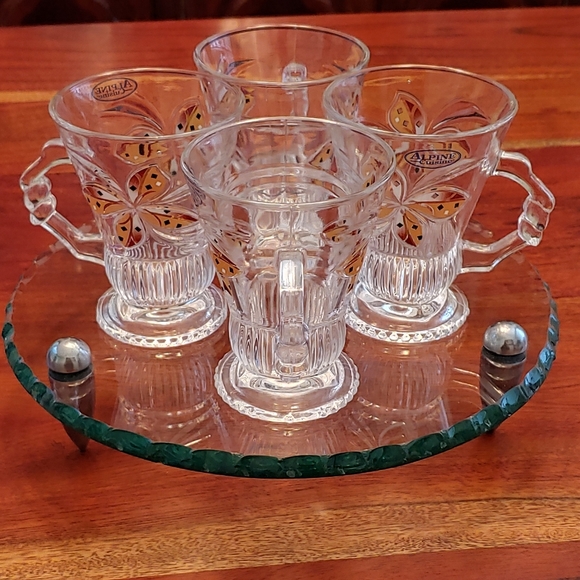 Alpine Cuisine Glass Cup Set - Picture 2 of 7